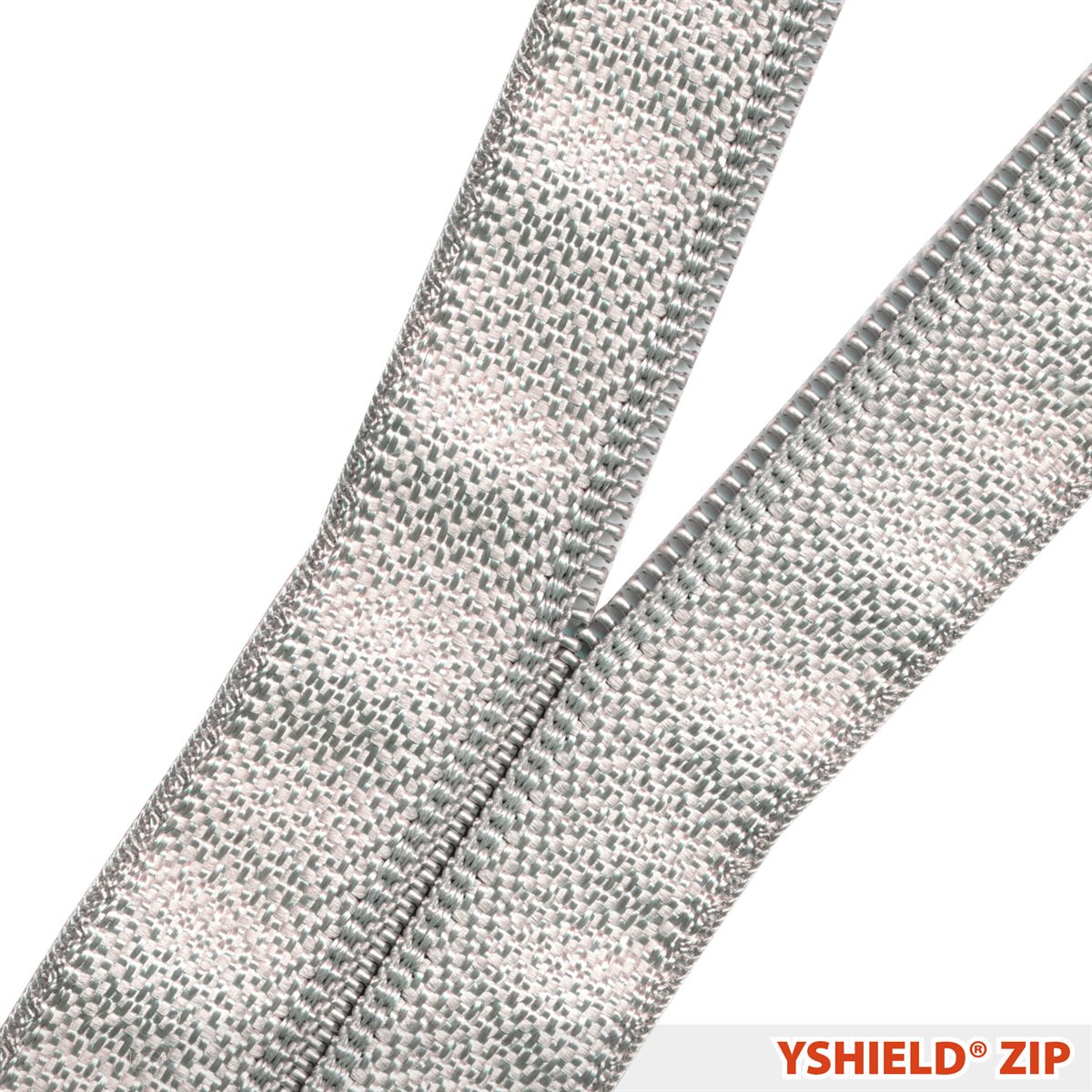 ZIP Gümüş Kaplı Fermuar